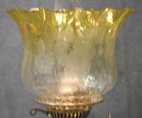 Yellow Oil Lamp Shade   OS99
